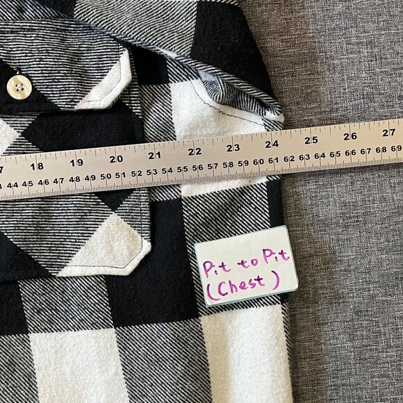 Anti Social Social Club Flannel Plaid Floral Button Down Shirt - Men's Size L - Picture 10 of 14